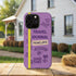 Personalized Classic Travel Journal iPhone Case